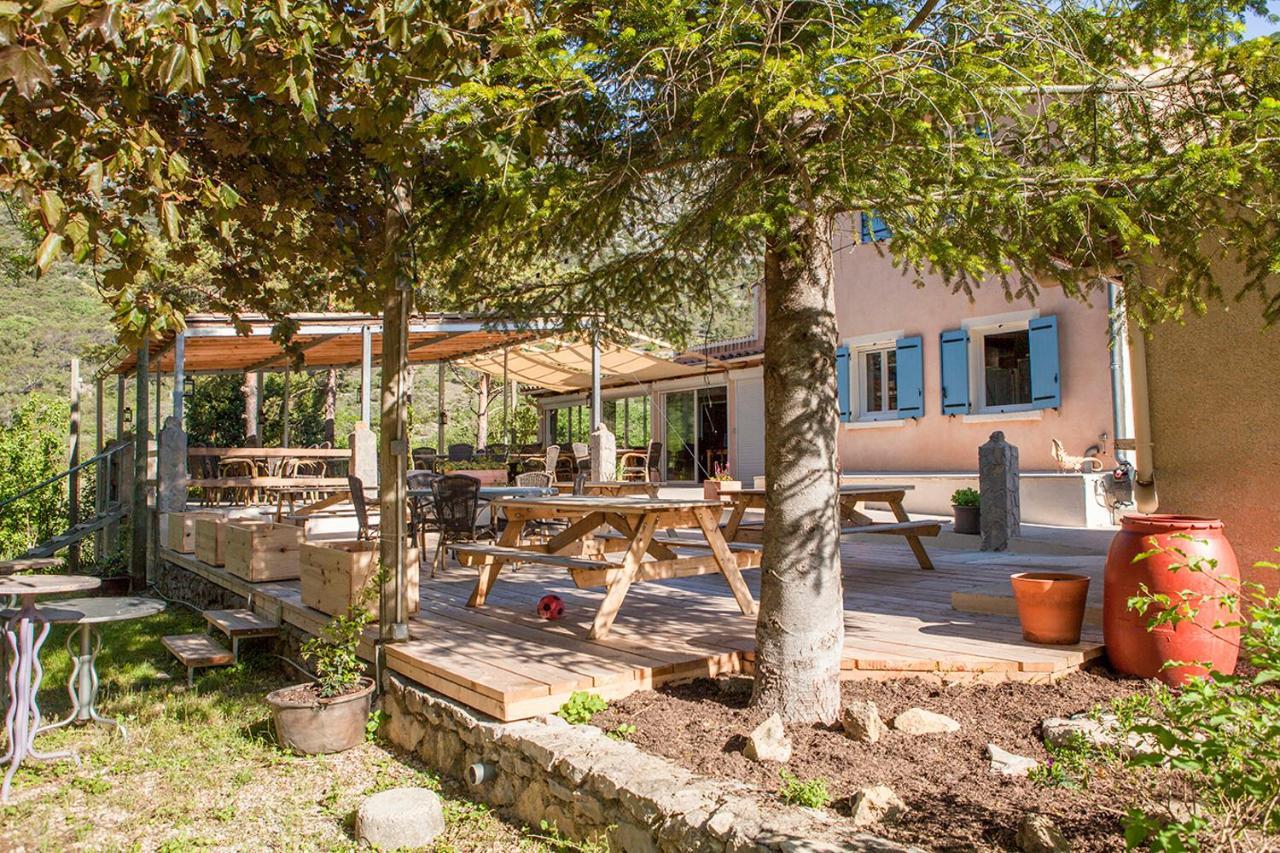Auberge De La Vallee Saint-Jean-de-Buèges Buitenkant foto